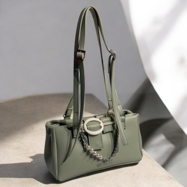 Deco Light Green Strap Bag